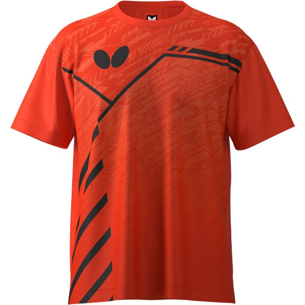 Butterfly Lecoot T-Shirt - Flash-Red - Front